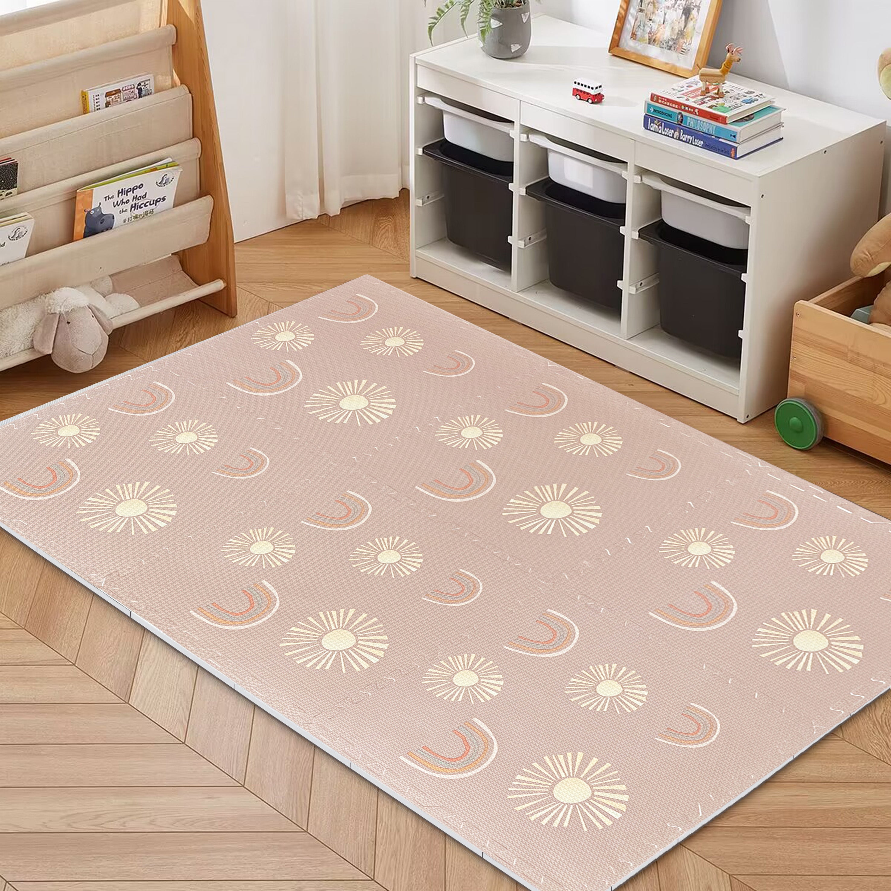 Cheerful Rainbow Baby Play Mats