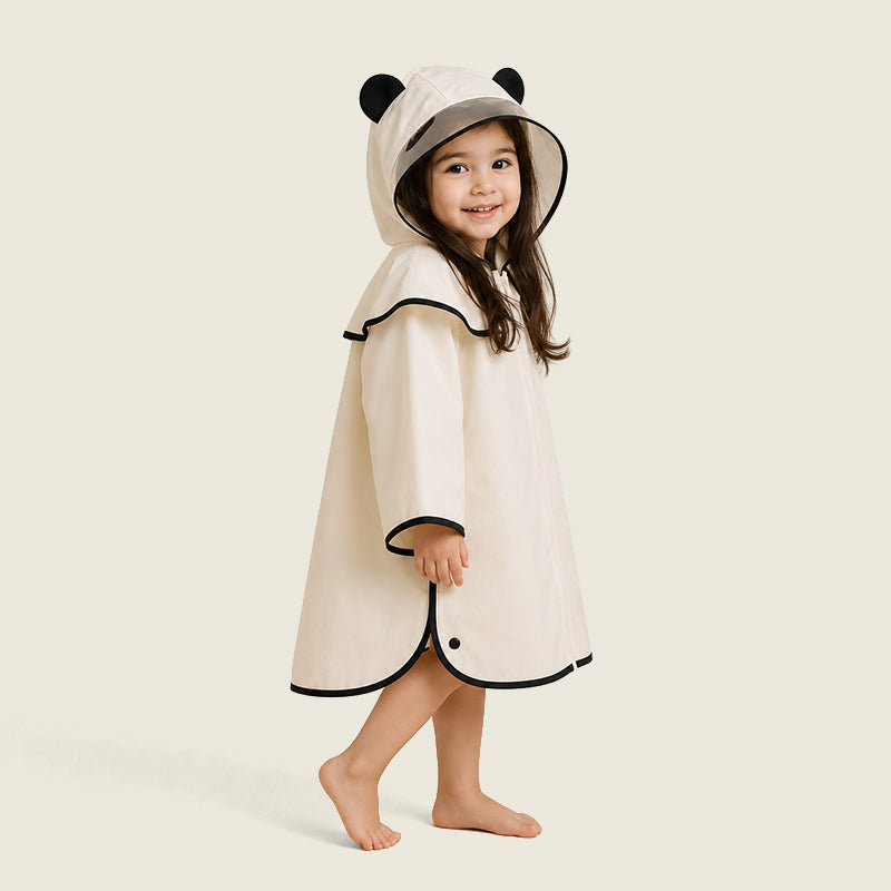 Rainy Bear Poncho- Raincoat for Kids