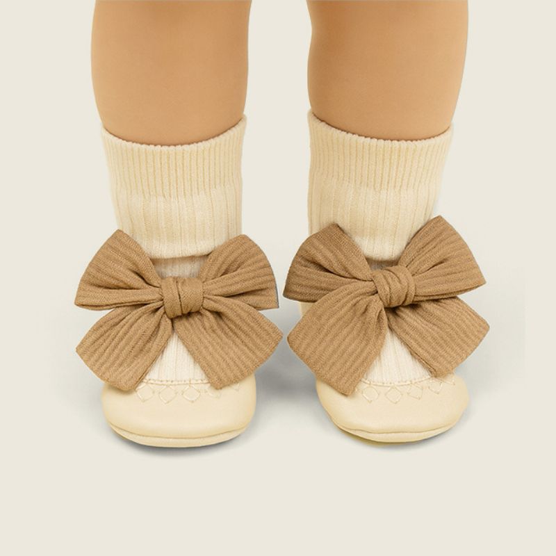 Bow Baby Booties