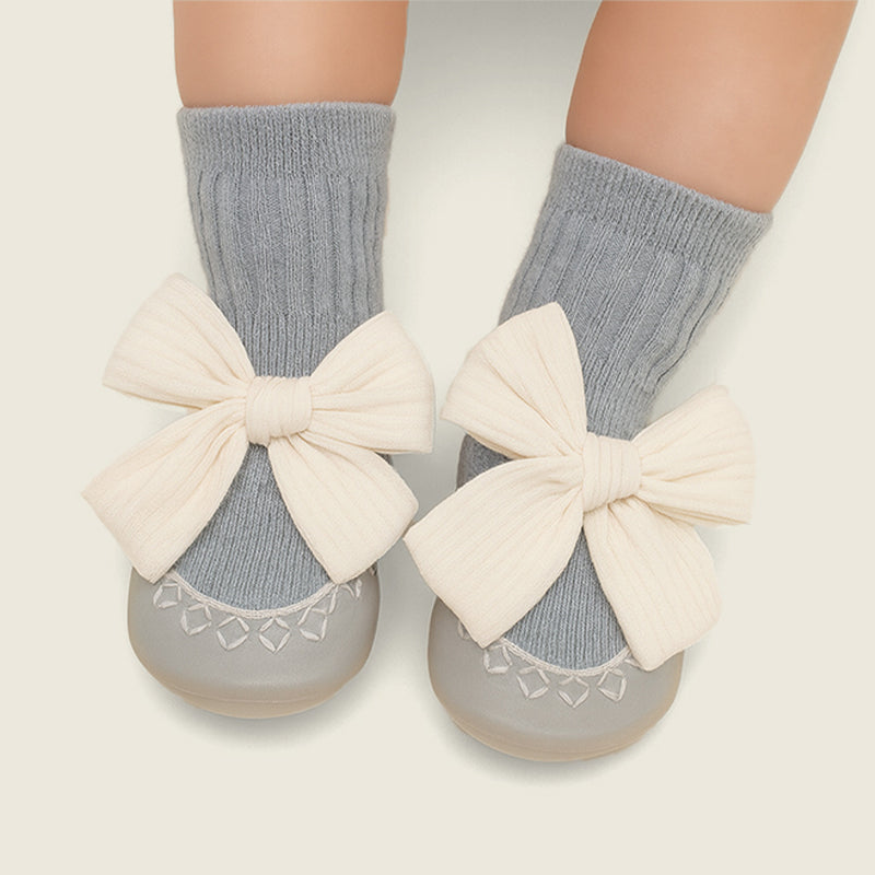 Bow Baby Booties