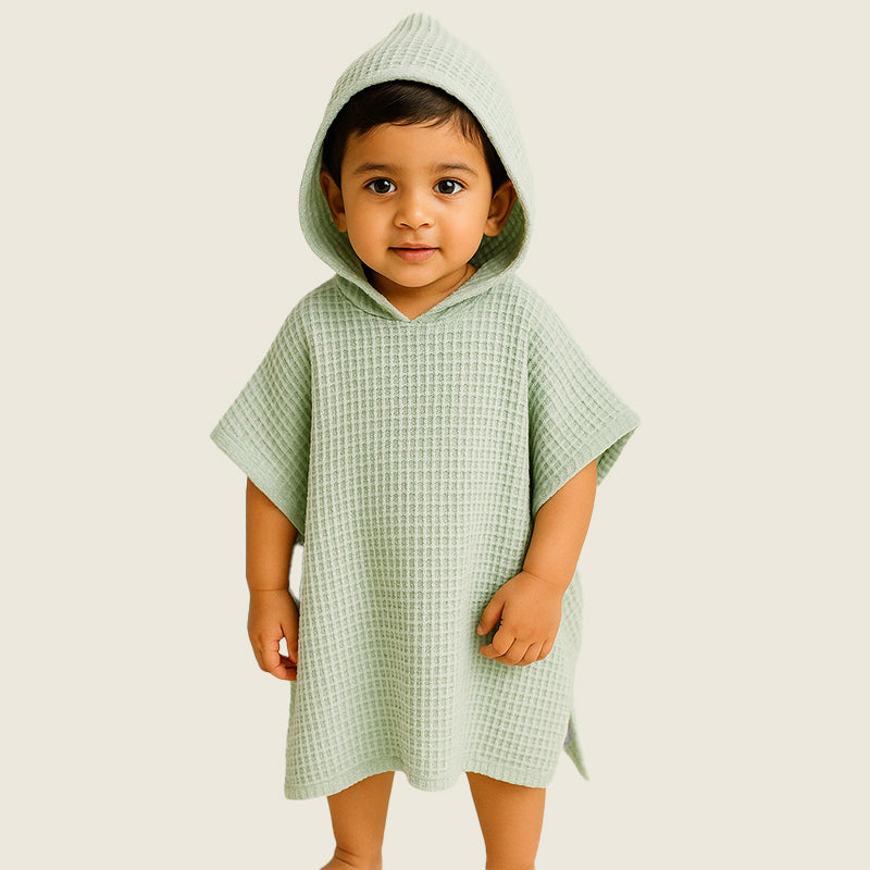 Waffle Hooded Baby Towel