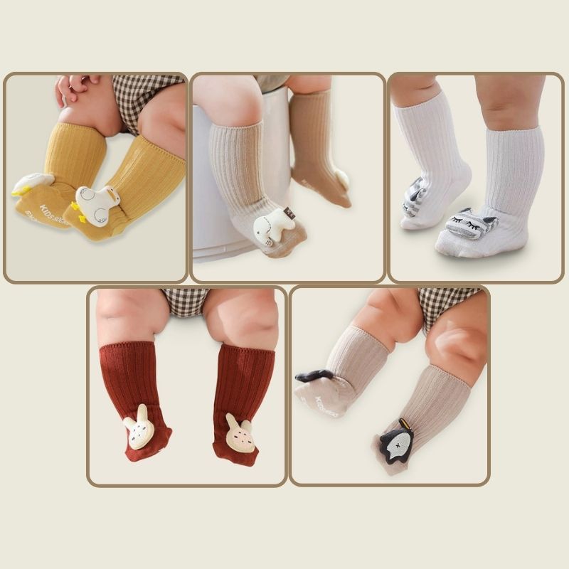 Pack of 5 - Animal Baby Socks