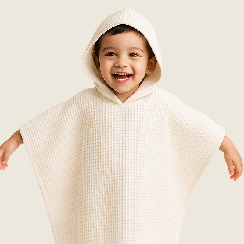 Waffle Hooded Baby Towel