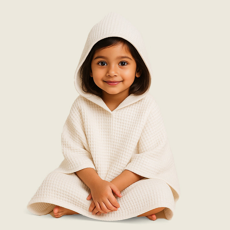 Waffle Hooded Baby Towel