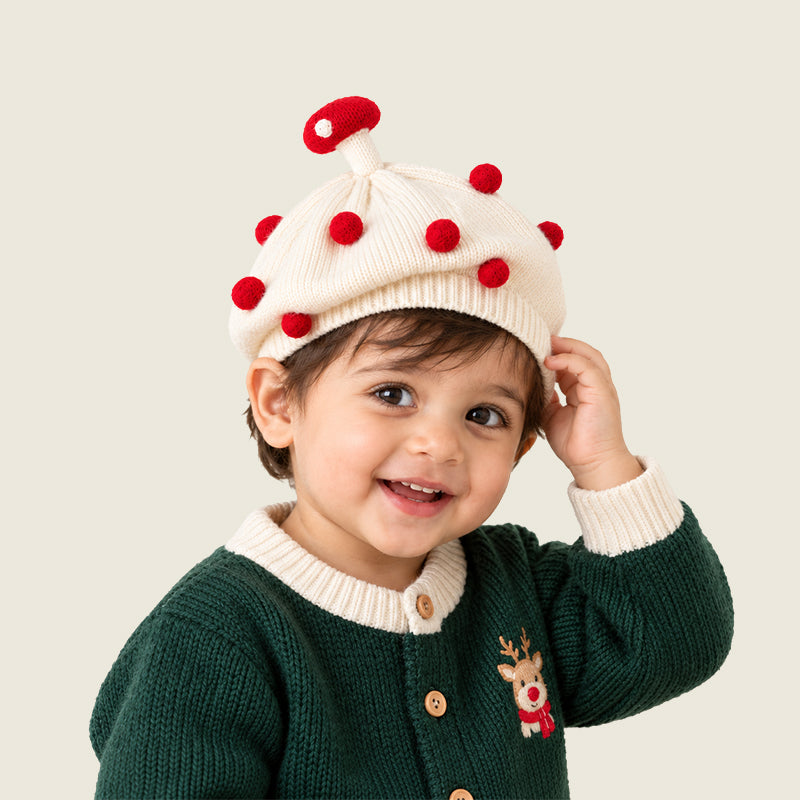 The Merry Christmas Cap Bundle- Pack of 2 X'mas Berets