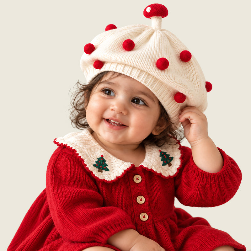 The Merry Christmas Cap Bundle- Pack of 2 X'mas Berets