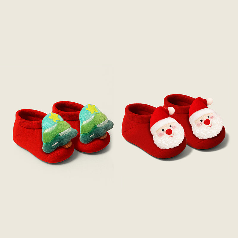 Jolly Christmas Booties Duo