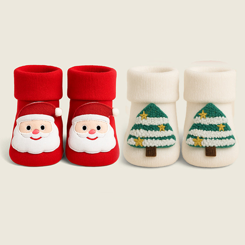 Pack of 2- Christmas Socks