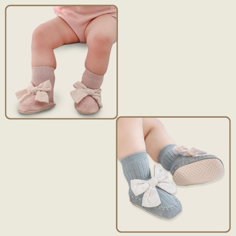 Pack of 2 Baby Bow Socks
