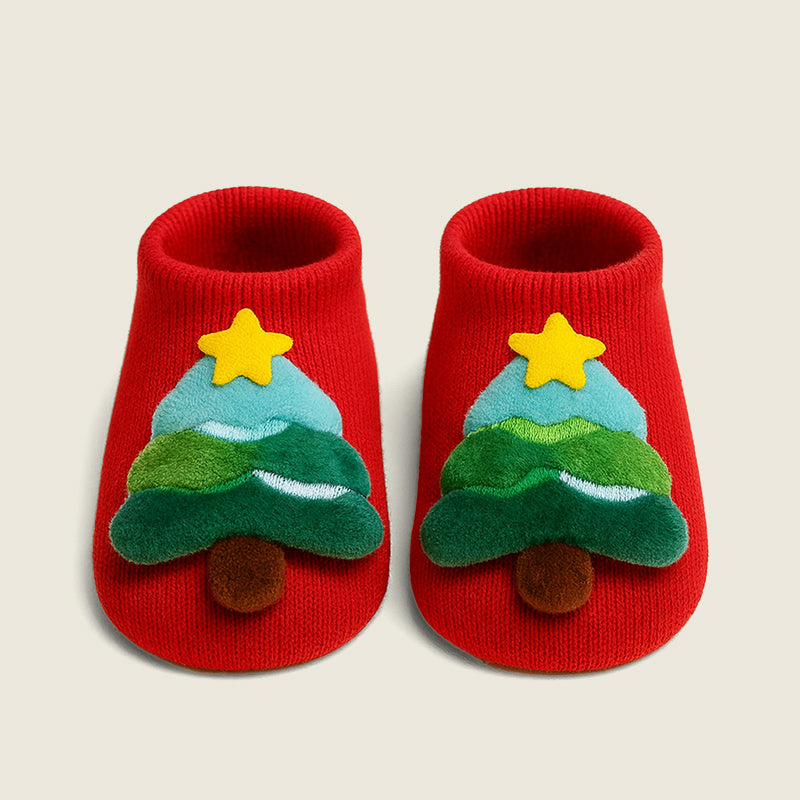 Christmas Tree Booties