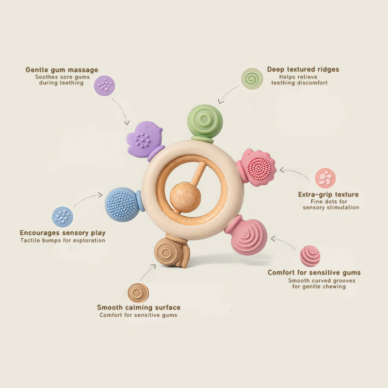 Wooden Baby Teether