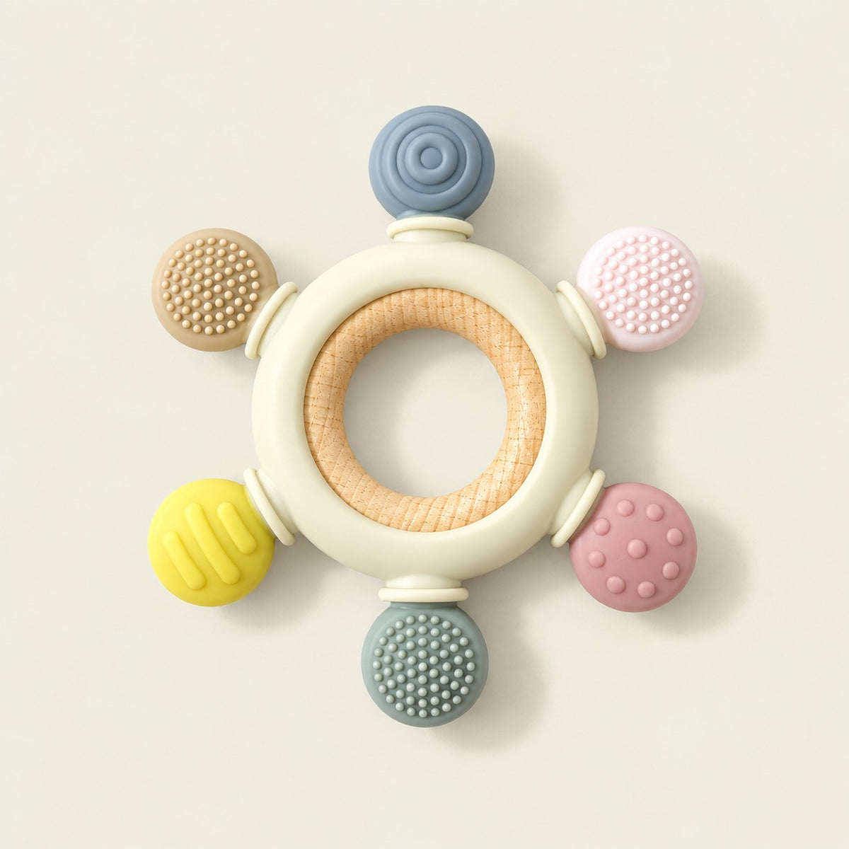 Wooden Baby Teether