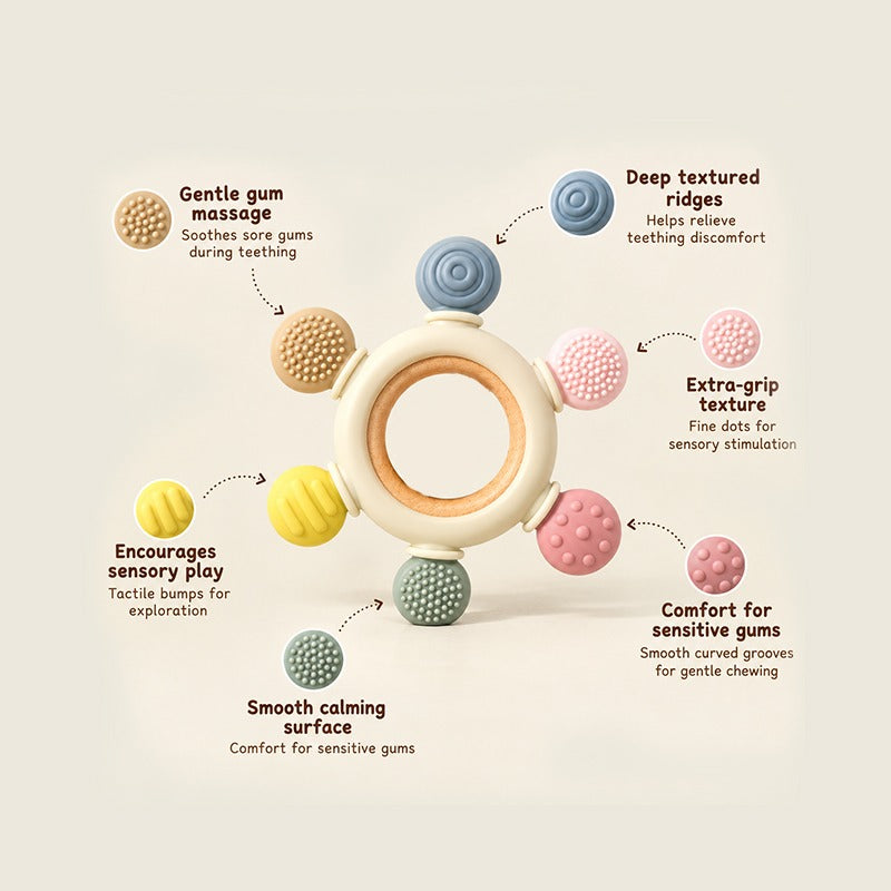 Wooden Baby Teether