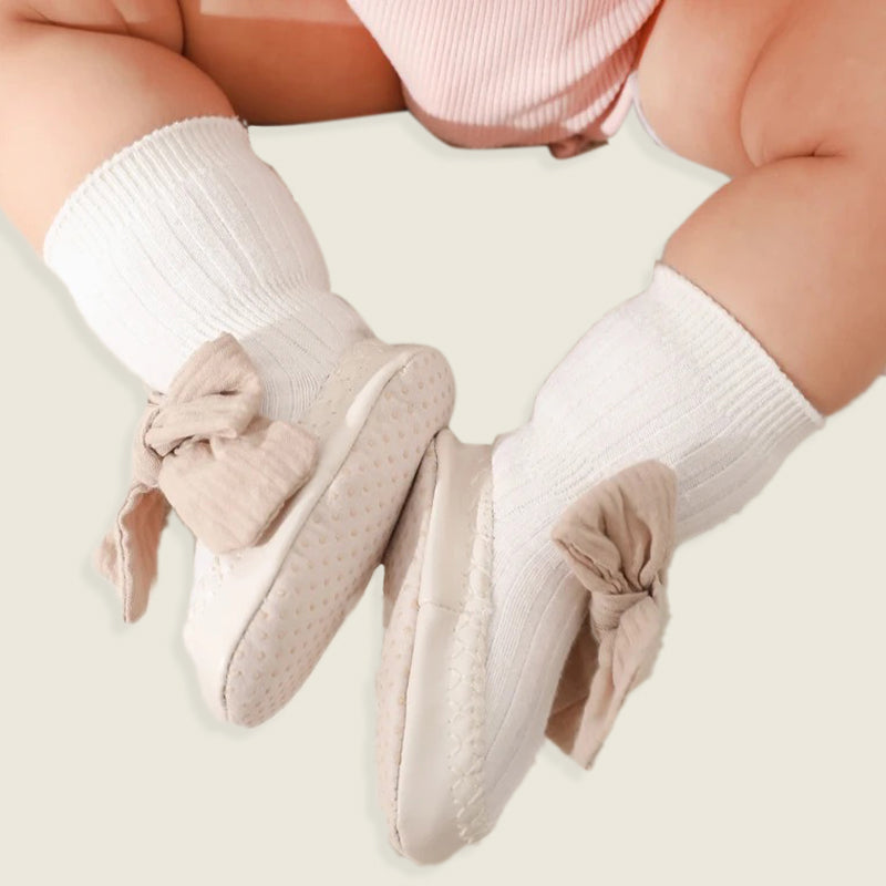 Baby Bow Sock Shoes