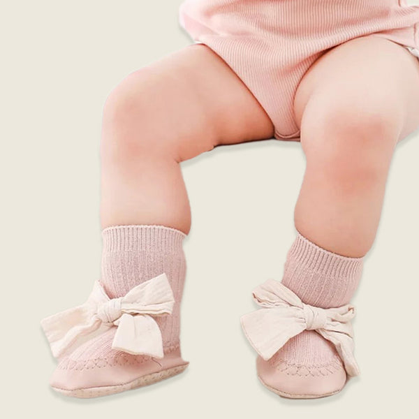 Baby Bow Sock Shoes