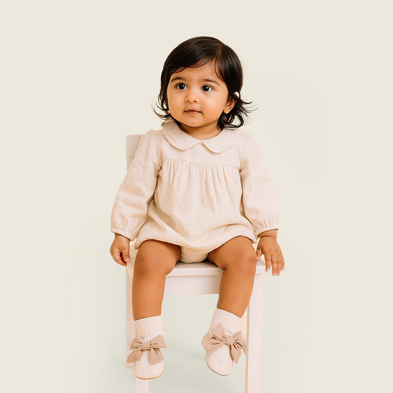 Bow Baby Sock Shoes
