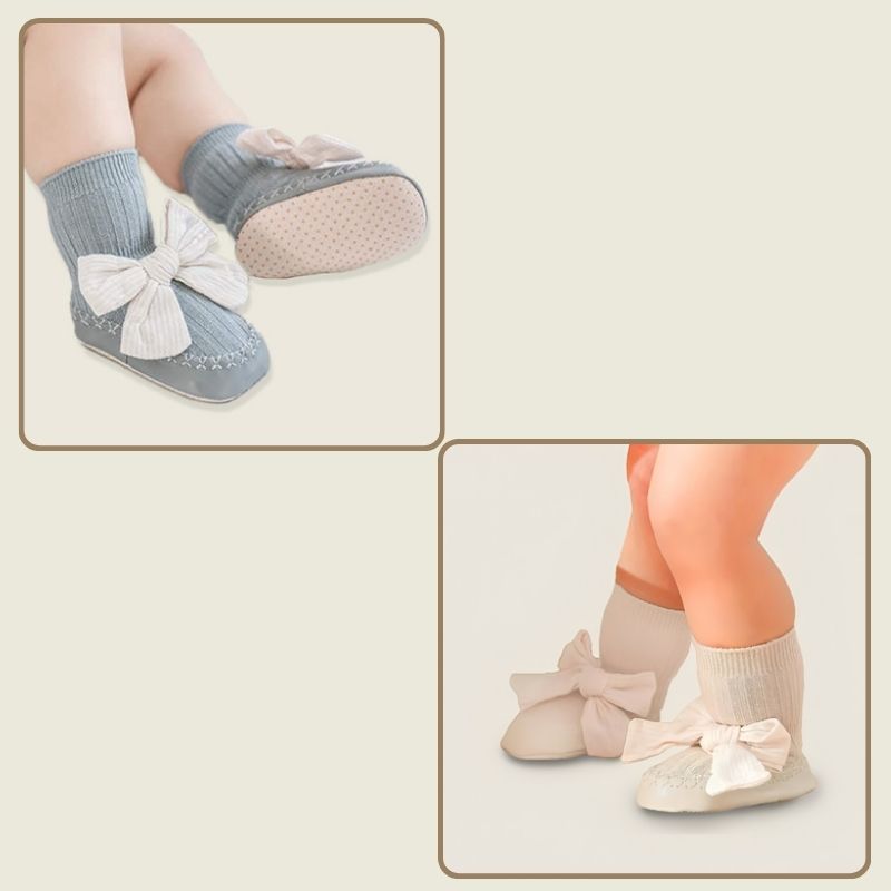 Pack of 2 Baby Bow Socks