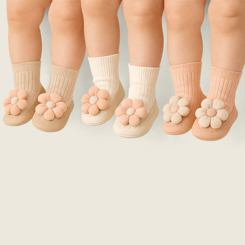 Pack of 3- Flora Booties