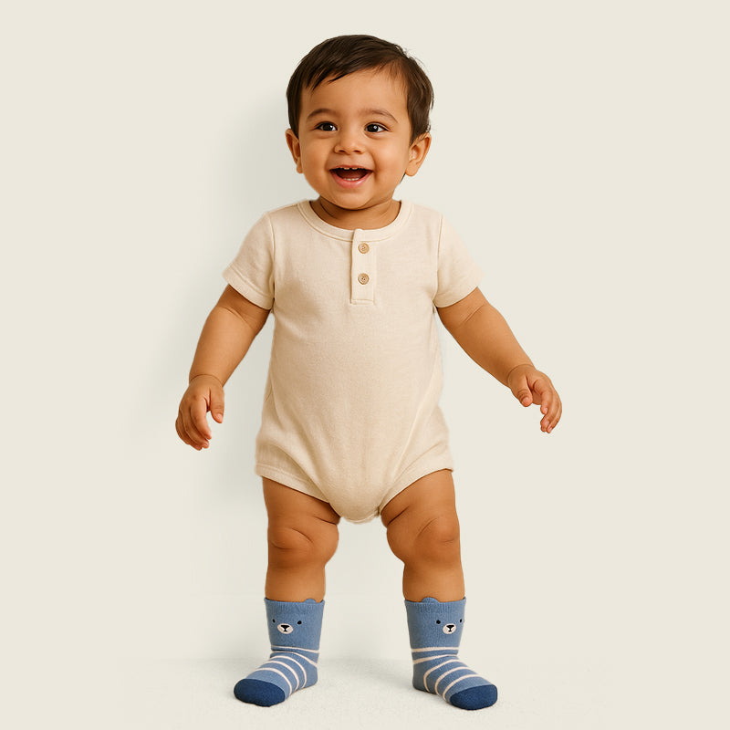 Bear Socks Bundle-Pack of 3 Baby Socks