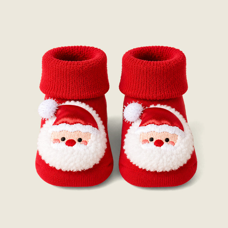 The Christmas Trio- Pack of 2 socks & Beanie