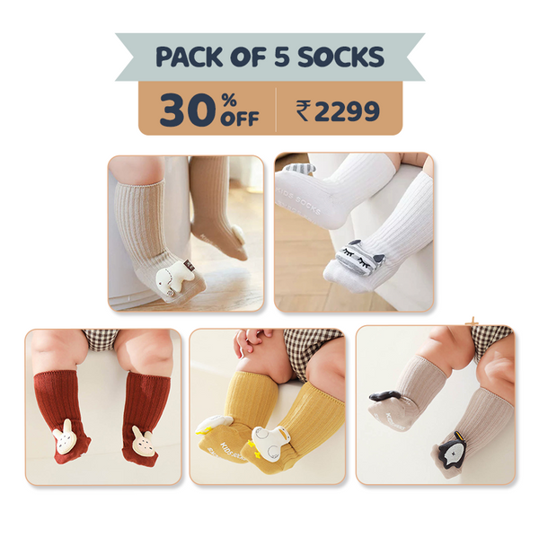 Pack of 5 Baby Socks